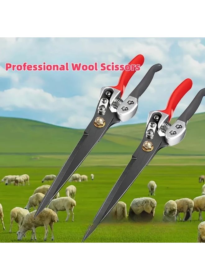 1pc Heavy Duty Sheep Shearing Scissors Professional Grade Blades Ergonomic Handle - Image 4
