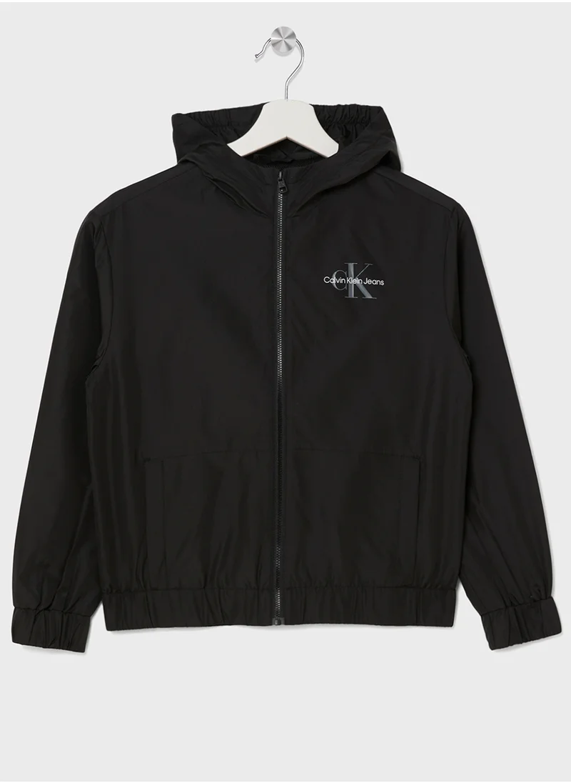 كالفن كلاين جينز Youth Logo Essential Jacket