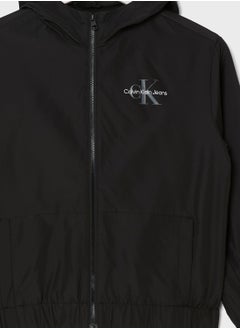Calvin Klein Jeans Youth Logo Essential Jacket  - Image 3
