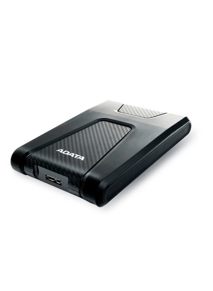 ADATA - HD650 DURABLE 2TB External HDD | Anti-Shock Hard Drive | Compatible with PS5 XBOX | Black - Image 1