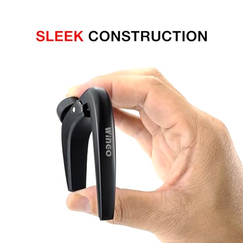 WINGO Guitar Capo Pro-Perfect Tension Capotraste -Black - Image 4