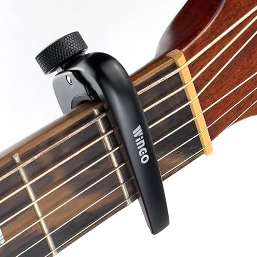 WINGO Guitar Capo Pro-Perfect Tension Capotraste -Black - Image 5