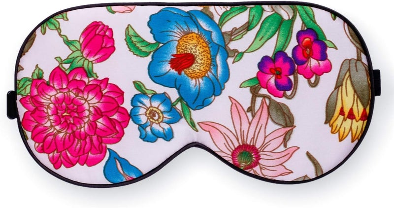 Maxfeel 100 Pure Silk Eye Mask Sleep Eye Mask Eye Cover Eyeshade Sleeping Eye Mask Printed Colors 10