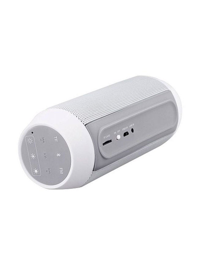 NIBEMINENT Stereo Bluetooth Speaker With MIC White - Image 3