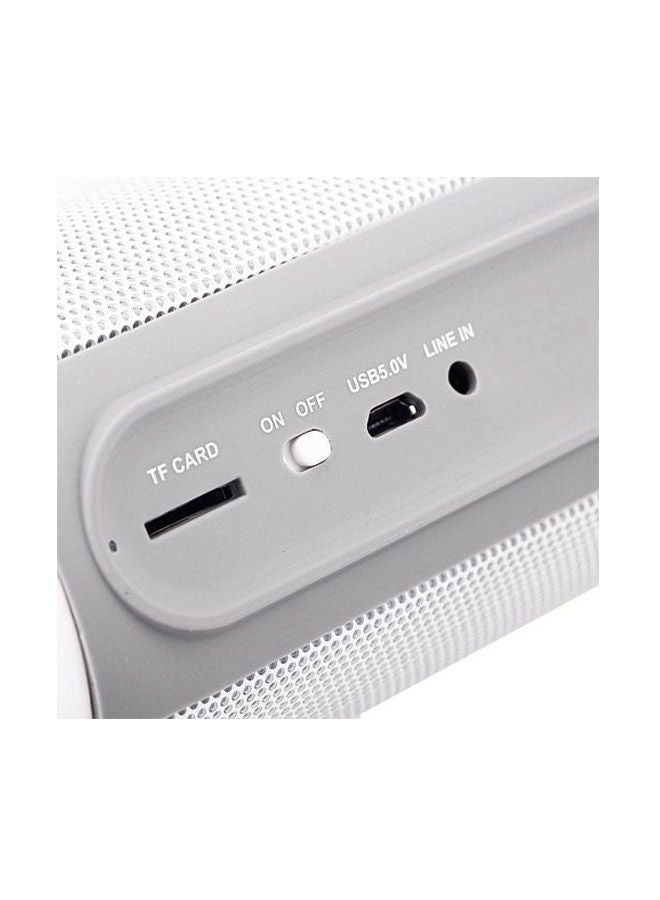 NIBEMINENT Stereo Bluetooth Speaker With MIC White - Image 4