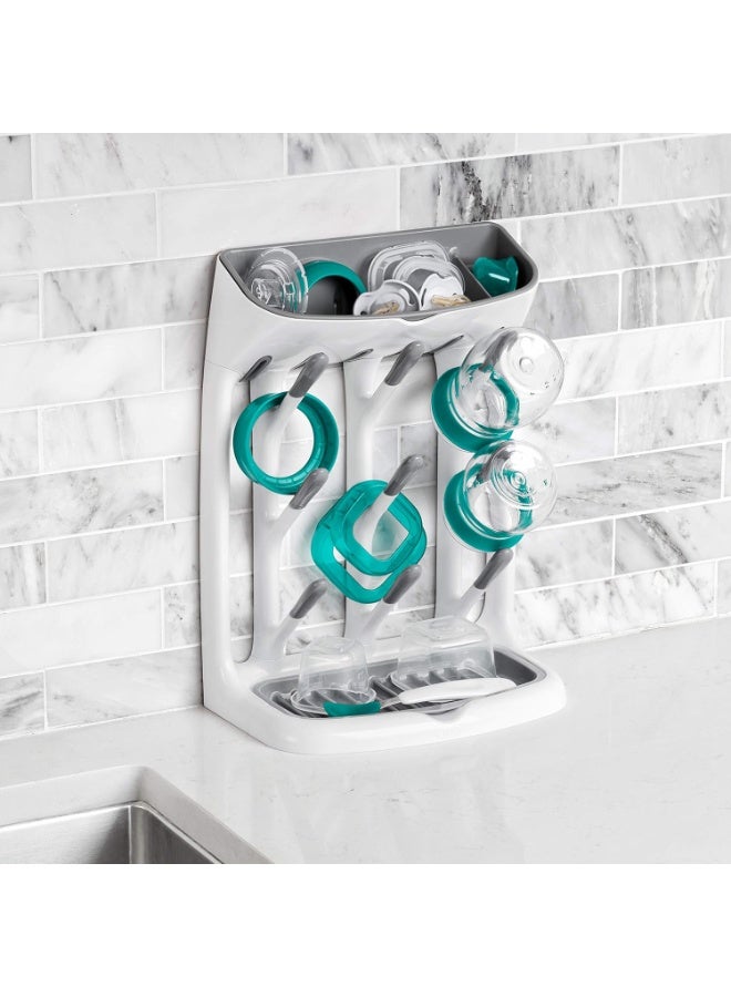 Ru syanl Baby Bottle Drying Rack - Plastic Space-saving Detachable Drying Rack for Baby Bottle Accessories  - Image 3