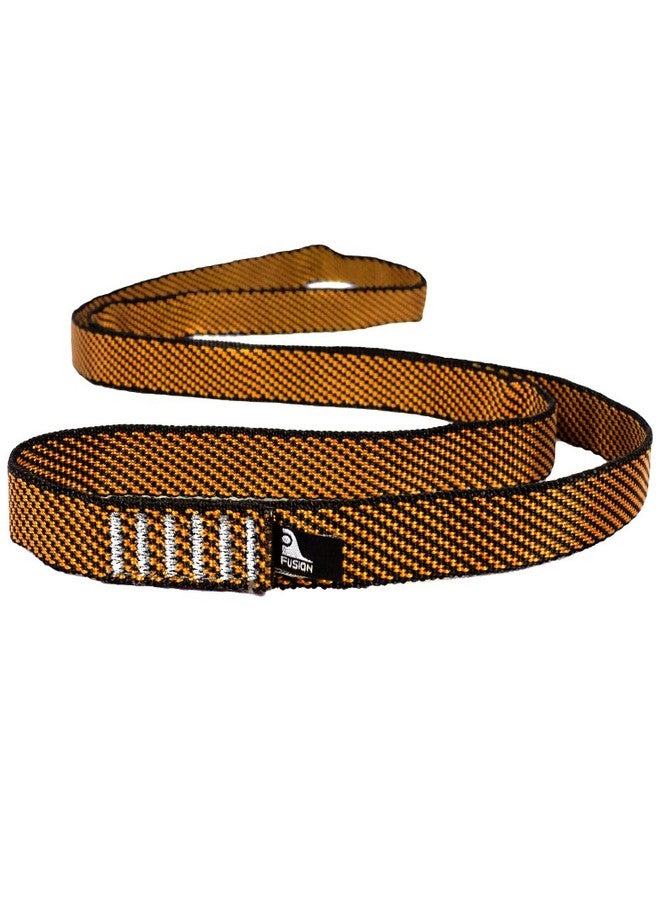 Fusion Climb UHMWPE Sling - Lightweight and Ultra-Strong, CE/UIAA Certified - Orange/Black - Image 4