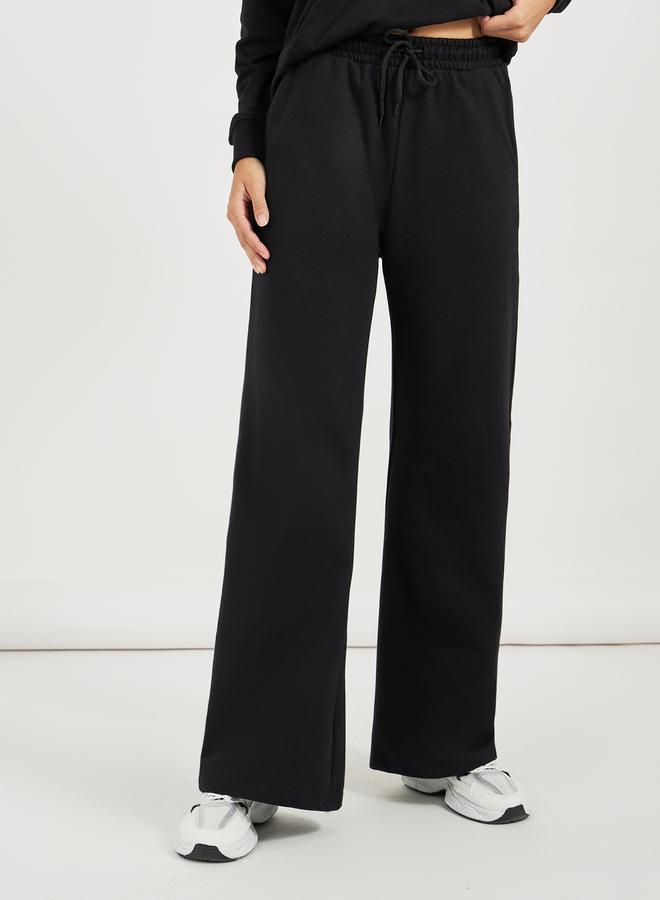 Styli Regular Fit Terry Hoodie & Wide Leg Joggers Co-Ords - Image 4