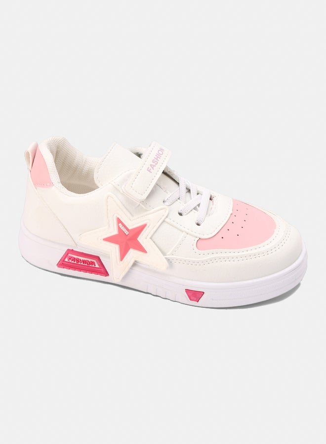 Grinta Kids Shoes - White&Red - Image 1