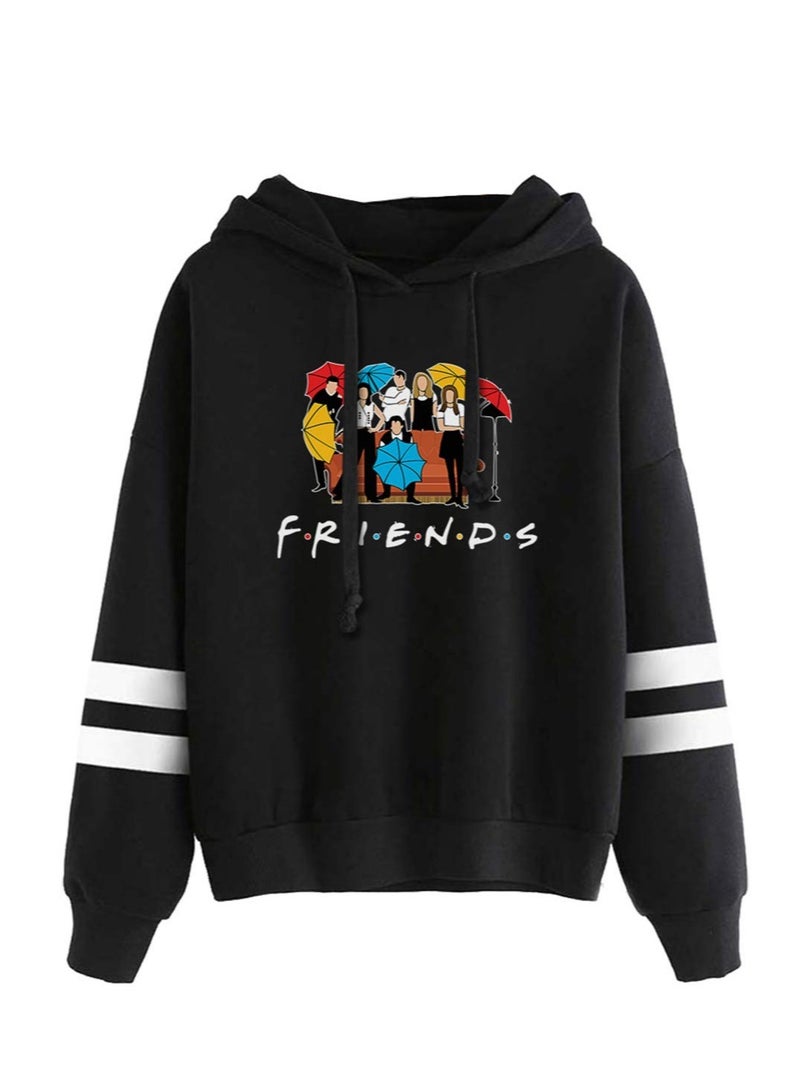 Excefore Hoodie for Women Trendy Pullover Long Sleeves Sweatshirt Gift for Friends - Image 1