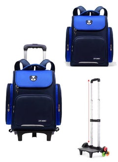 Generic Kids Luggage , Boys Girls Luggage School Bag 16" Kids Trolley School Bag,Boys Girls Rolling Backpack,  Luggage School Bag with Wheels and Telescoping Handles  - Image 3