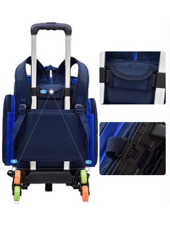 Generic Kids Luggage , Boys Girls Luggage School Bag 16" Kids Trolley School Bag,Boys Girls Rolling Backpack,  Luggage School Bag with Wheels and Telescoping Handles  - Image 5