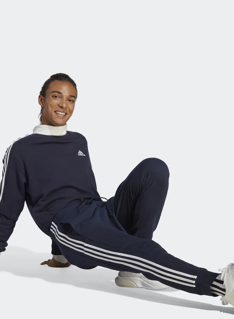 adidas بنطال كاجوال فرينش تيري أساسي بخطوط الماركة