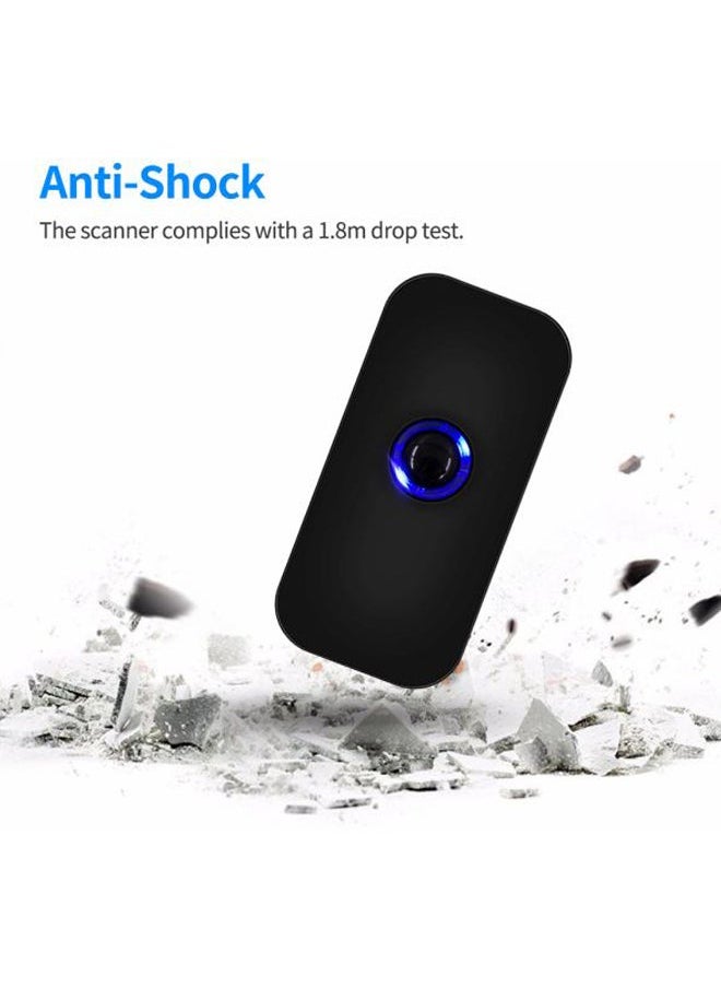 NIBEMINENT 3-In-1 Barcode Scanner Black  - Image 4