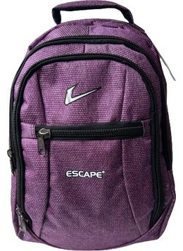 ESCAPE Backpack Laptop Compartment Sports and School Backpack Fabric Bag Outdoor Daily Use 30X43X13 Purple  - Image 1