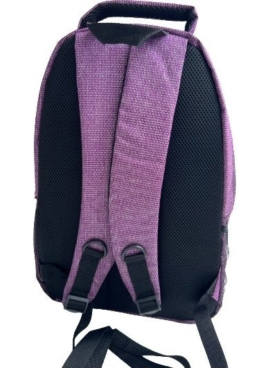 ESCAPE Backpack Laptop Compartment Sports and School Backpack Fabric Bag Outdoor Daily Use 30X43X13 Purple  - Image 5