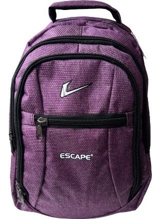 ESCAPE Backpack Laptop Compartment Sports and School Backpack Fabric Bag Outdoor Daily Use 30X43X13 Purple  - Image 2