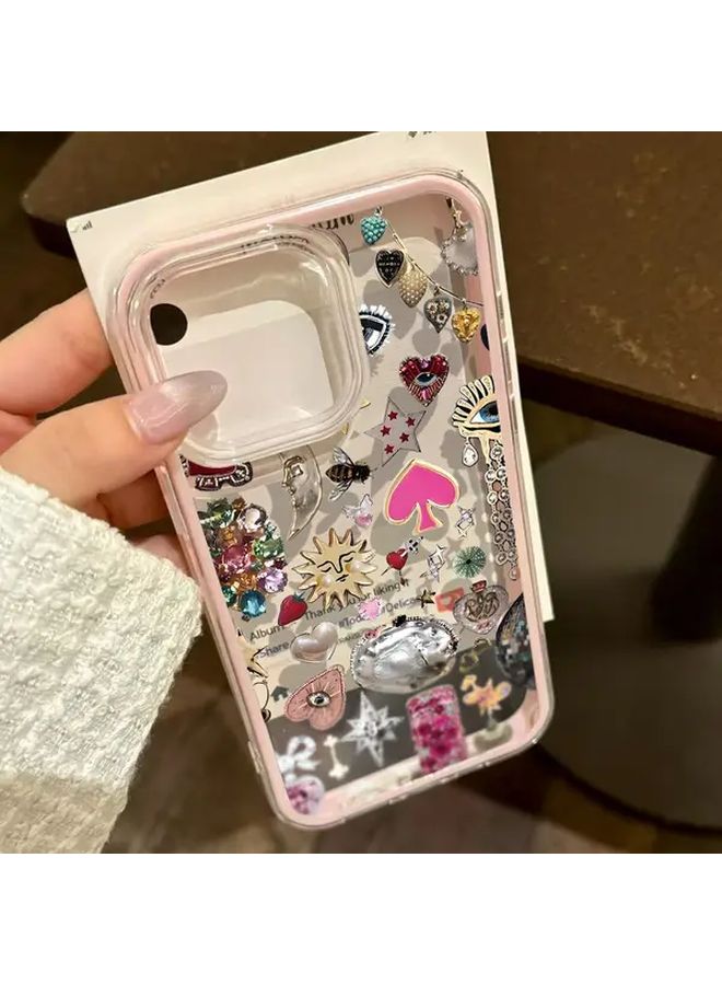 Mixed Color 1 Shockproof Protective Clear Dual Color Edge Case For Iphone 15 Pro - Image 3