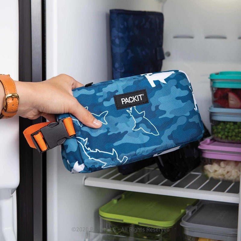 Packit, Box Snack Freezable Camo Sharks - Image 4