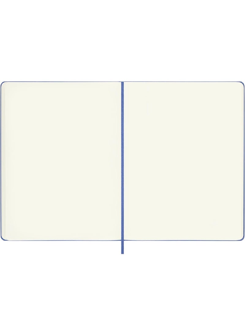 MOLESKINE XL Notebook Plain Pages Hydrangea Blue Soft Cover 192 Pages - Image 3
