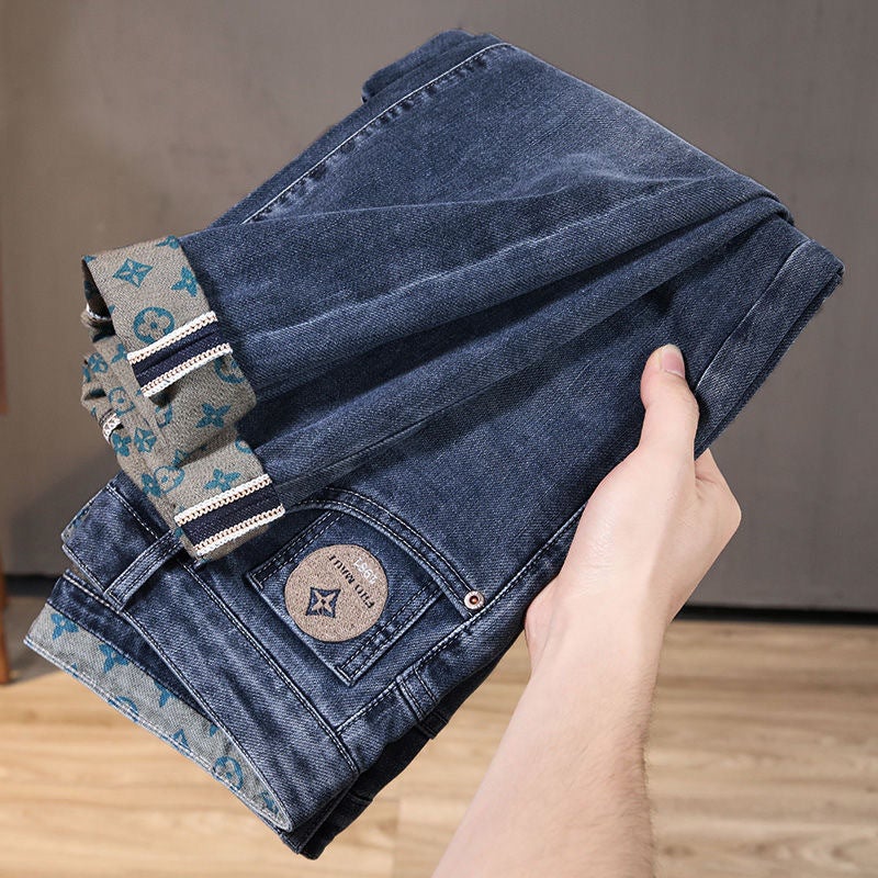 Unisex Classic Denim Jeans Loose Fit Daily Outdoor Wear - Image 5