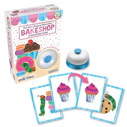 Briarpatch The Very Hungry Caterpillar Bakeshop Matching Game Based On Board Books by Eric Carle Preschool Learning for Kids - Image 1