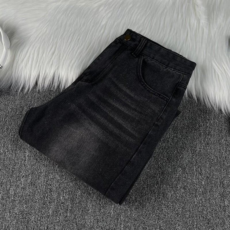 Unisex Classic Denim Jeans Loose Fit Daily Outdoor Wear - Image 4