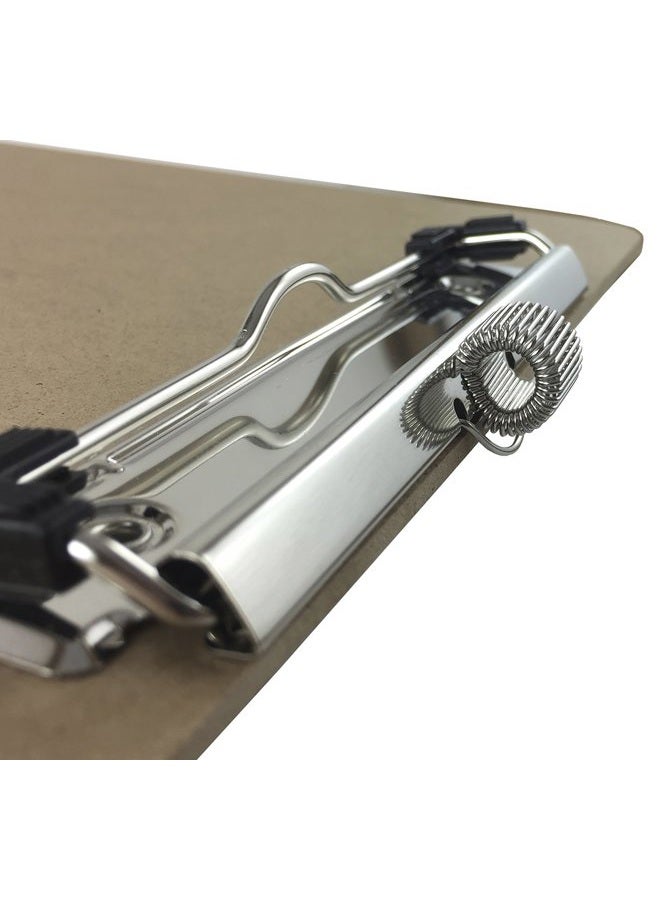 Trade Quest Pen Holder Clipboard, Letter Size, Low Profile Clip, Hardboard Single (Pen Included) - Image 2