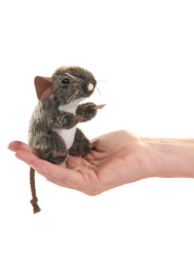 Folkmanis Mini Field Mouse Finger Puppet, Brown