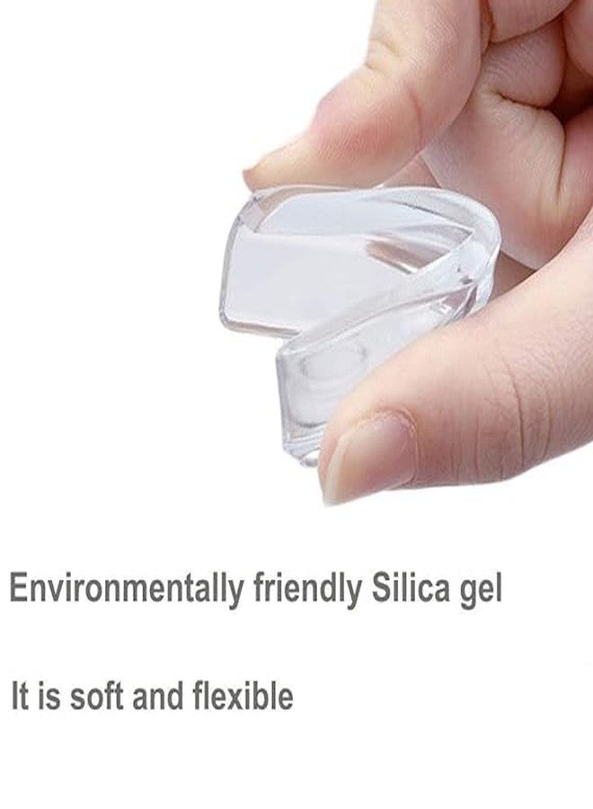 Botash بوتاش 4 قطع واقيات زوايا أمان شفافة للأطفال، وسائد مطاطية لحماية الرأس من الإصابات الناتجة عن الحواف الحادة للأثاث والجدران والطاولات والأسرة (مجموعة واحدة/متعددة الألوان) - Image 5