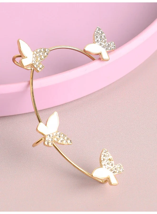 SOHI Party Artificial Cuff Earring Jewellery