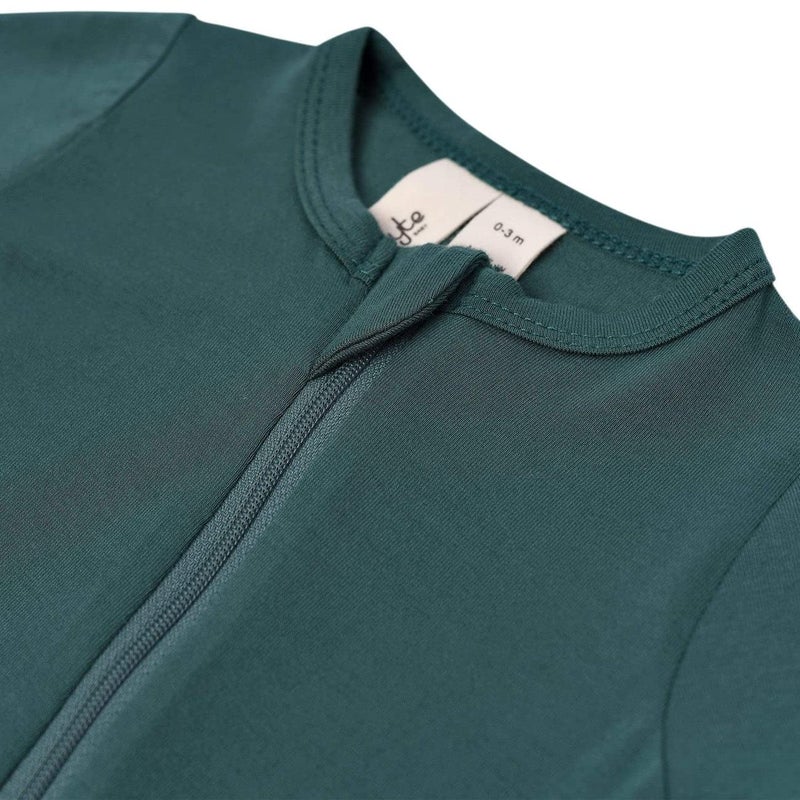 KYTE BABY Unisex Zipper Closure Footies, Rayon Made From Bamboo, 0-24 Months