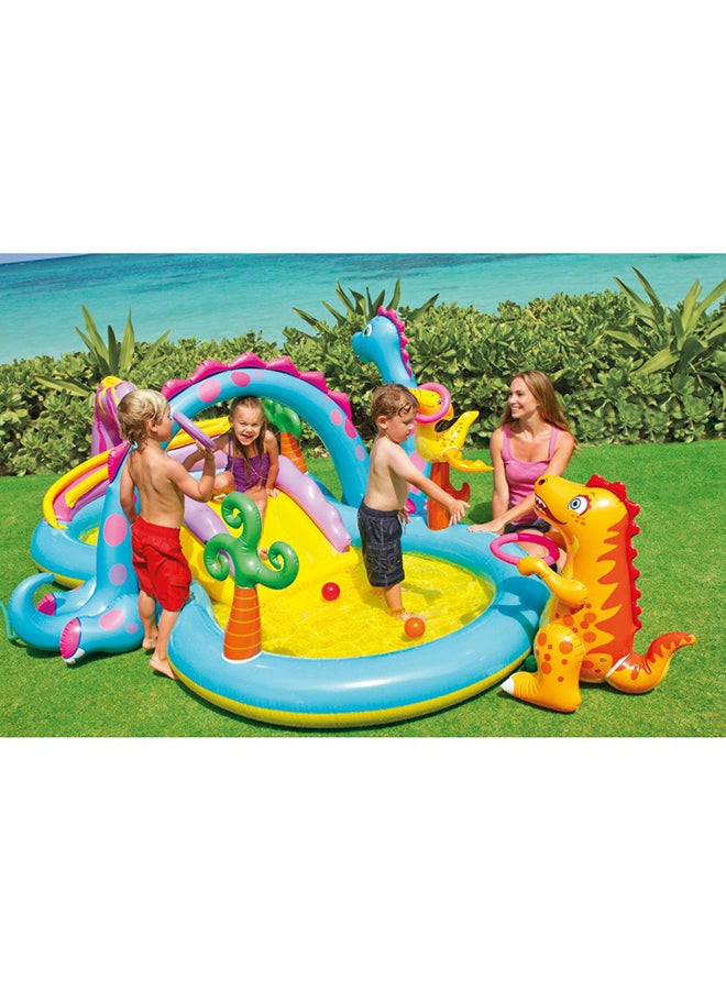 INTEX Dinoland Play Center Water Pool 131x90x44inch - Image 2