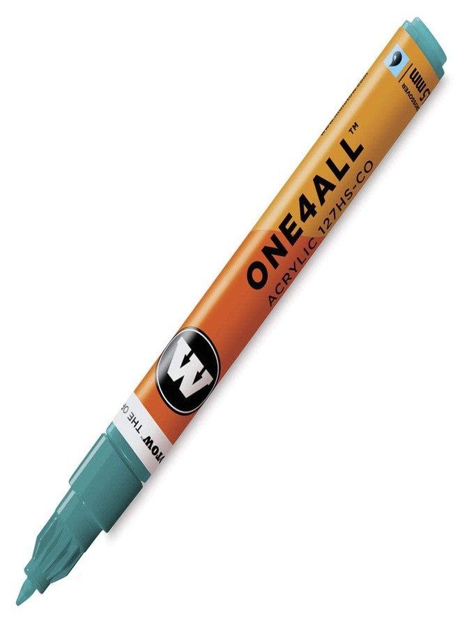 MOLOTOW ONE4ALL Acrylic Paint Marker, 1.5mm, Lagoon Blue, 1 Each (127.421) - Image 1
