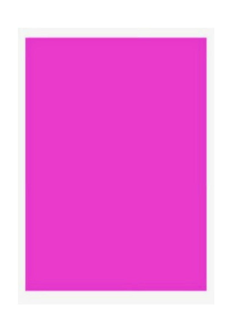 Generic Pack Of 5 Double Sided Coloured Foam Board Pink  - Image 1