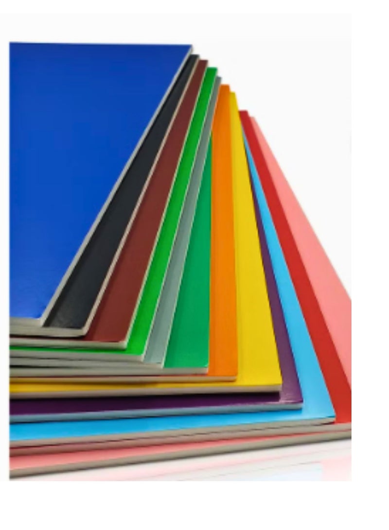 Generic Pack Of 5 Double Sided Coloured Foam Board Pink  - Image 2