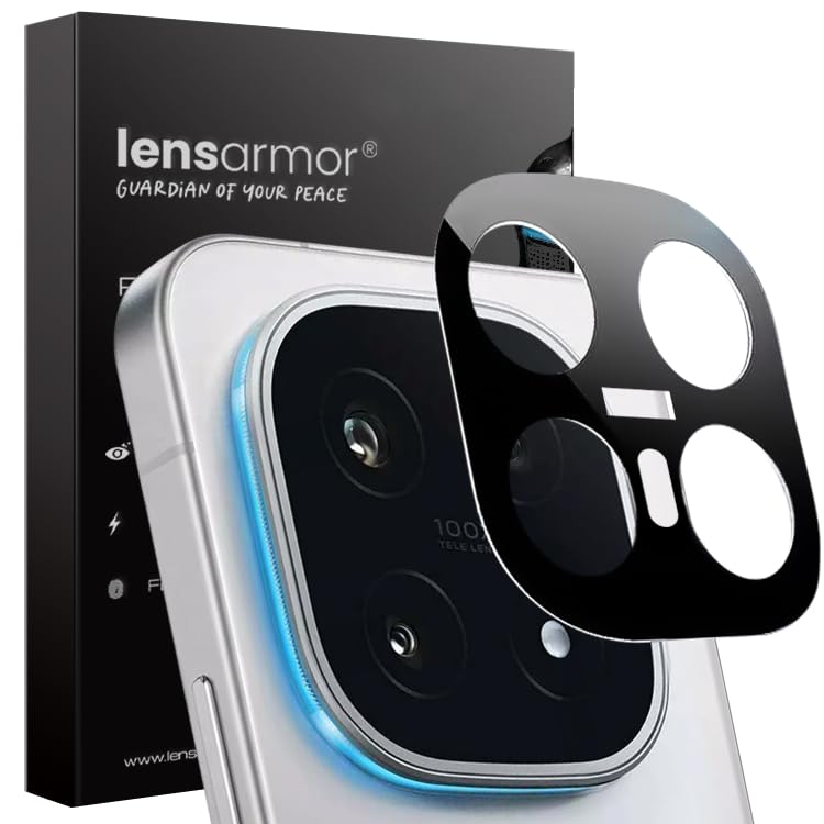 Lensarmor Compatible with iQOO 15 Camera Lens Protector (1 Pack) – Premium 9H Tempered Glass with Military-Grade Protection, Ultra-Clear Transparency & Case-Friendly Fit - Image 1