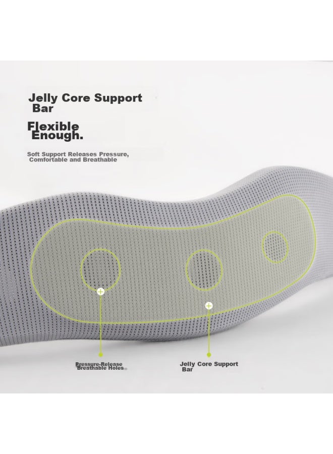 Foojo Travel Portable U-shaped Neck Pillow, Cervical Spine Support For Office, Sleeping Aid, High-speed Rail And Airplane Nap Pillow - Image 3