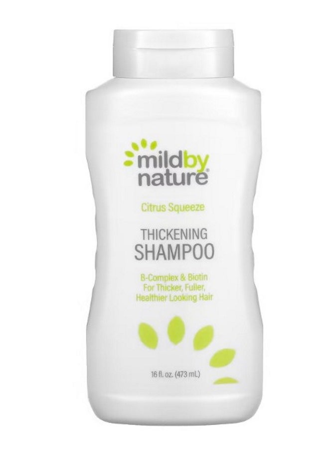 mild by Nature Thickening BComplex  Biotin Shampoo No Sulfates Citrus Squeeze 16 fl oz 473 ml  - Image 1