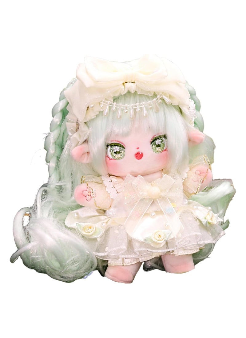 General Plush dolls, 20cm cotton dolls with skeletons, soft anime plush dress up dolls, cute toy gifts, doll clothes included  - Image 1