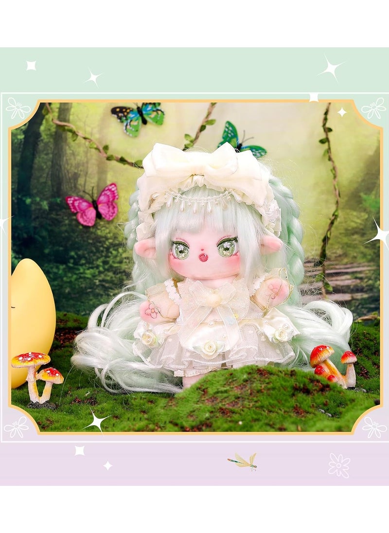 General Plush dolls, 20cm cotton dolls with skeletons, soft anime plush dress up dolls, cute toy gifts, doll clothes included  - Image 3