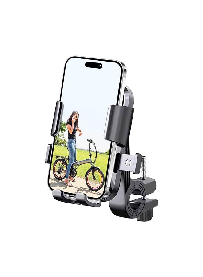 Generic Phone Mount for Electric Scooter&Bike&Motor, Adjustable Handlebar Phone Holder  - Image 1