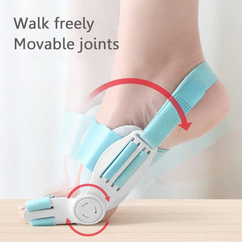 QualiTrue Silicone Toe Separator For Women & Men Bunion Corrector Splint Kit For Toe Straightener And Foot Thumb Support For Pain Relief Orthopedic Tight Fitting Hallux Valgus (Bunion Support 1+1) - Image 5