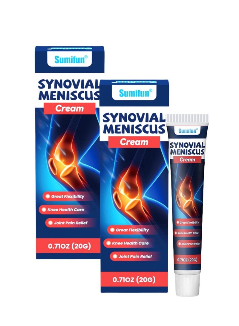 Sumifun 2-PACK Meniscus Repair Cream, Knee Meniscus Care Cream 20g*2 - Image 1