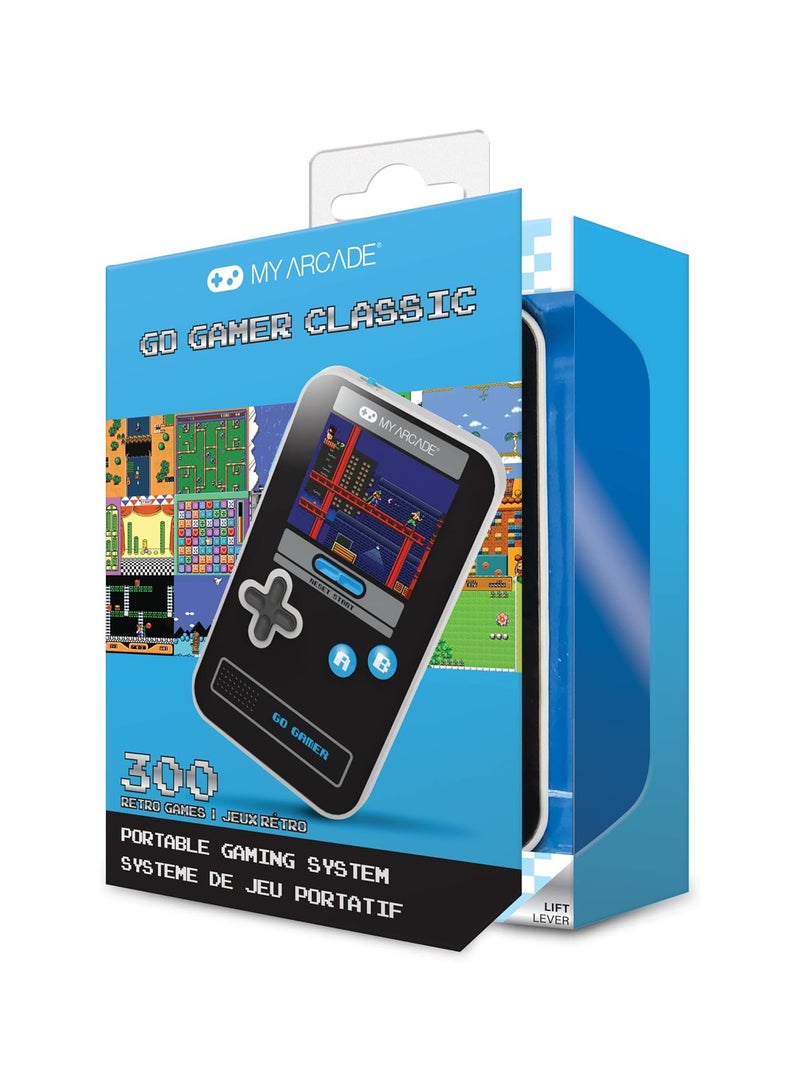 My Arcade Go Gamer Classic-Blue: Portable Electronic Game Console with 300 Games, Full Color 2.5" Screen- Fun for The Entire Family - Image 4