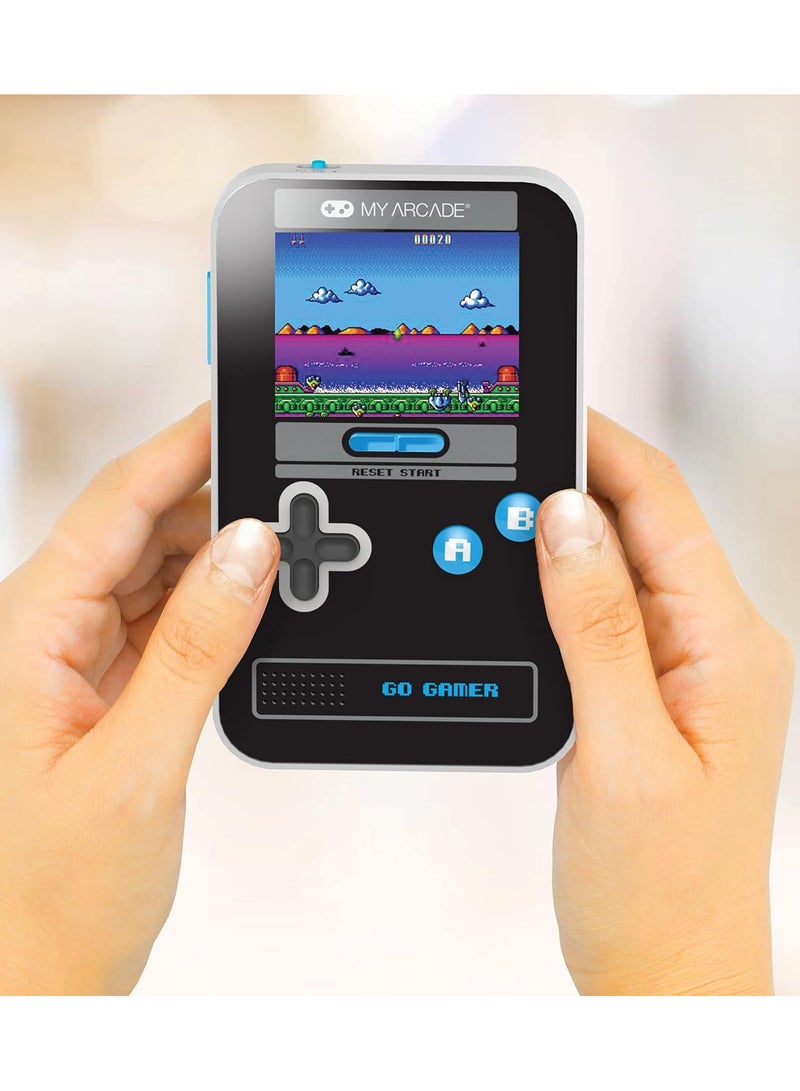 My Arcade Go Gamer Classic-Blue: Portable Electronic Game Console with 300 Games, Full Color 2.5" Screen- Fun for The Entire Family - Image 2