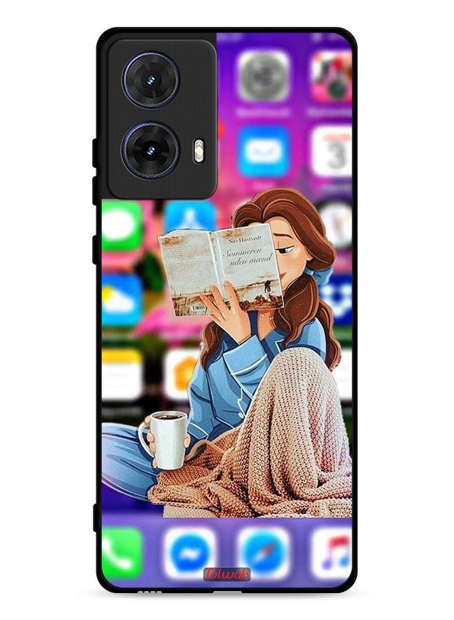Tolwak Motorola Moto G85 5G Protective Case Cover Reading - Image 1