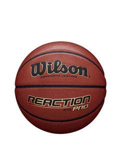 Wilson Reaction Pro 285 Basketball – High-Performance Indoor & Outdoor Ball with Superior Grip & Durable Build 
