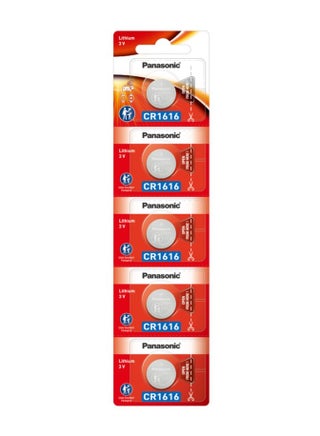 5-Pieces Panasonic CR1616 Lithium 3V Indonesia Batteries - pzsku/Z7769203626D37FCDEC5AZ/45/1746438652/35ee89c6-d4f9-4143-8960-06597137ab39