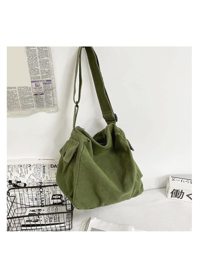 JQWSVE Canvas Shoulder Crossbody Bag - Image 2